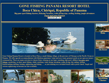 Tablet Screenshot of gonefishingpanama.com